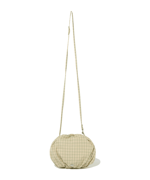 COVERNAT WOMAN(カバーナットウーマン)の「クローバーハートチェックミニストリングバッグ Olive(メッセンジャーバッグ・レディース・その他・FREE)」の2枚目の写真