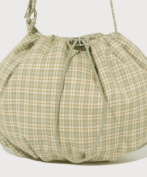 COVERNAT WOMAN(カバーナットウーマン)の「クローバーハートチェックミニストリングバッグ Olive(メッセンジャーバッグ・レディース・その他・FREE)」の4枚目の写真