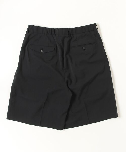 yoko sakamoto（ヨーコサカモト）の「【YOKO SAKAMOTO】 DOUBLE PLEATED SHORTS（その他パンツ・メンズ・ブラック・SMALL/MEDIUM）」の5枚目の写真