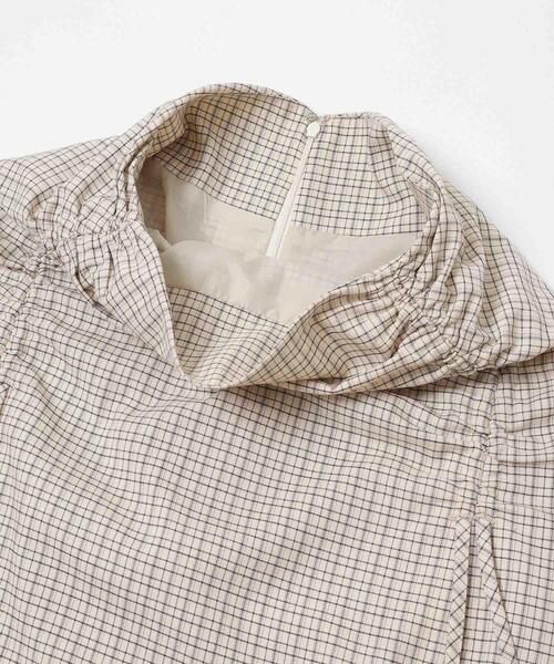 SENSE OF PLACE by URBAN RESEARCH（センスオブプレイスバイアーバンリサーチ）の「シャーリングスカート（スカート・レディース・イエロー系その他/ブラック/ホワイト系その他・MEDIUM/SMALL）」の11枚目の写真