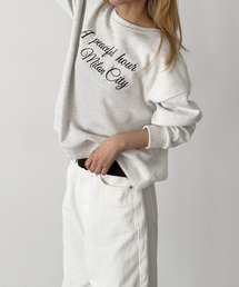 SIGNATURE（シグネチャ）の「SIGNATURE　刺繍ロゴスウェット（スウェット）」