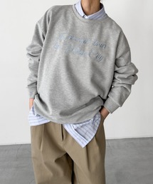 SIGNATURE（シグネチャ）の「SIGNATURE　刺繍ロゴスウェット（スウェット）」