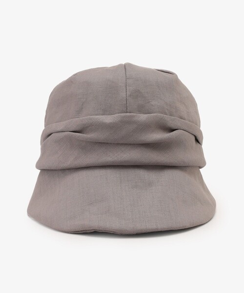 Afternoon Tea（アフタヌーンティー）の「リネンUVハンクハット（ハット・レディース・ブラック/アイボリー/グレー・ONE SIZE）」の14枚目の写真