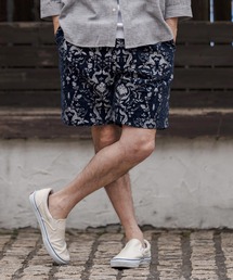 CAMBIO(�J���r�I)��mp14674-Classic Leaf Pattern Jacquard Short Pants �V���[�g�p���c(CAM26SS-011)(���̑��p���c)