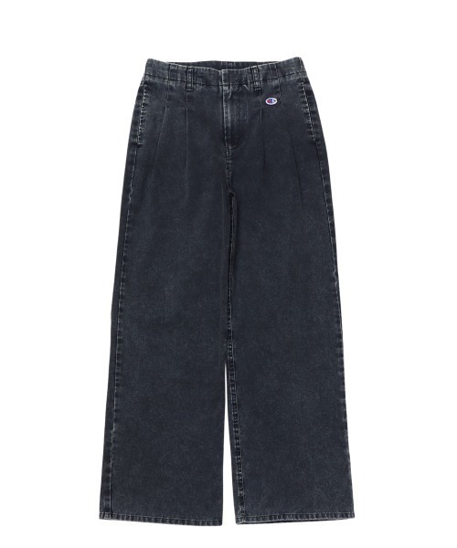 Champion（チャンピオン）の「チャンピオン  WIDE LONG PANTS（その他パンツ・レディース・ブラック/ベージュ・M/L）」の2枚目の写真