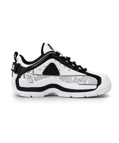 FILA(フィラ)の「GRANT HILL 2 LOW / グラントヒル2ロー / バスケ / 厚底スニーカー(スニーカー・メンズ・ホワイト・31cm/30.0cm/29.0cm/28.0cm/27.5cm/27.0cm/26.5cm/26.0cm/25.5cm/25.0cm/24.5cm/24.0cm/23.5cm/23.0cm)」の4枚目の写真