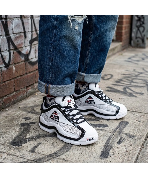 FILA(フィラ)の「GRANT HILL 2 LOW / グラントヒル2ロー / バスケ / 厚底スニーカー(スニーカー・メンズ・ホワイト・31cm/30.0cm/29.0cm/28.0cm/27.5cm/27.0cm/26.5cm/26.0cm/25.5cm/25.0cm/24.5cm/24.0cm/23.5cm/23.0cm)」の9枚目の写真