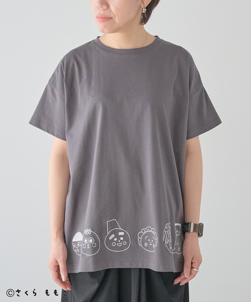 CRAFT STANDARD BOUTIQUE(クラフトスタンダードブティック)の「COJI‐COJI/コジコジ 刺繍入り半袖Tシャツ(Tシャツ/カットソー・レディース・アイボリー/グレー/チャコールグレー・FREE)」の21枚目の写真