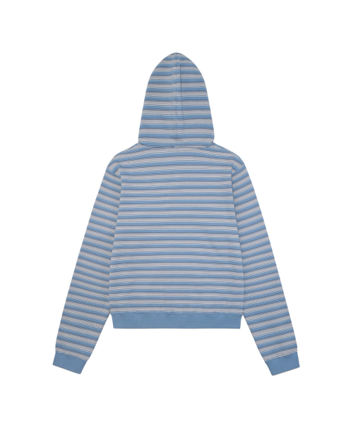 THECOLDESTMOMENT(ザコールデストモーメント)の「TCM stripe standard hooded zip-up (blue)(パーカー・レディース・その他・SMALL/MEDIUM/LARGE)」の11枚目の写真