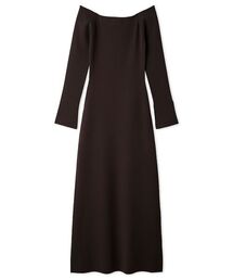 SNIDEL | オフショルIラインニットワンピース(ワンピース)