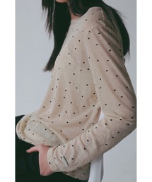 シアードットロングスリーブTシャツ