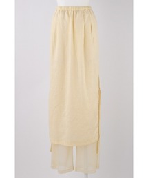 ENFOLD（エンフォルド）の「SHEER LAYERED PANTS（スラックス）」