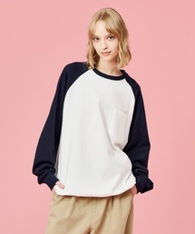 DRAWSTRING RAGLAN L/S TEE / ドローコードラグランロンT