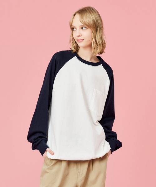 WETTEMPT(ウィテンプト)の「DRAWSTRING RAGLAN L/S TEE / ドローコードラグランロンT(Tシャツ/カットソー・メンズ・オフホワイト/グレー/アイボリー・SMALL/MEDIUM/LARGE)」の17枚目の写真