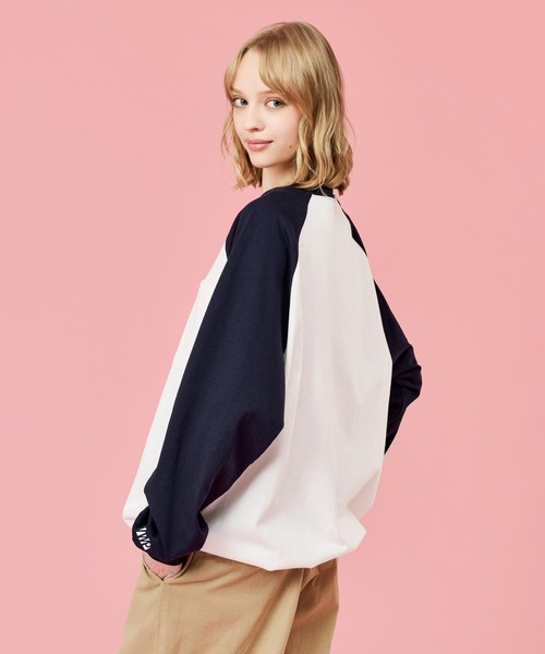 WETTEMPT(ウィテンプト)の「DRAWSTRING RAGLAN L/S TEE / ドローコードラグランロンT(Tシャツ/カットソー・メンズ・オフホワイト/グレー/アイボリー・SMALL/MEDIUM/LARGE)」の18枚目の写真