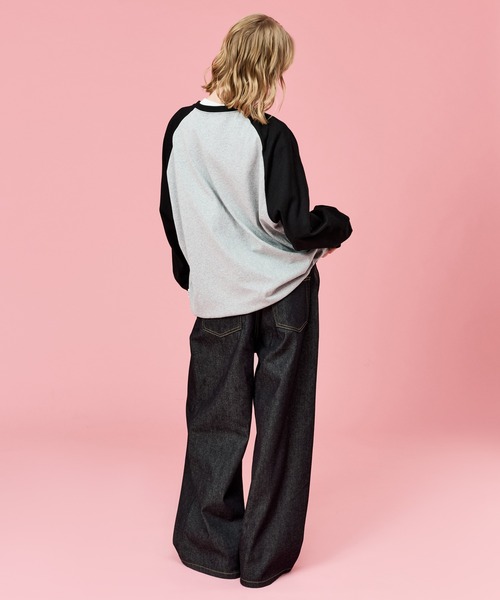 WETTEMPT(ウィテンプト)の「DRAWSTRING RAGLAN L/S TEE / ドローコードラグランロンT(Tシャツ/カットソー・メンズ・オフホワイト/グレー/アイボリー・SMALL/MEDIUM/LARGE)」の10枚目の写真