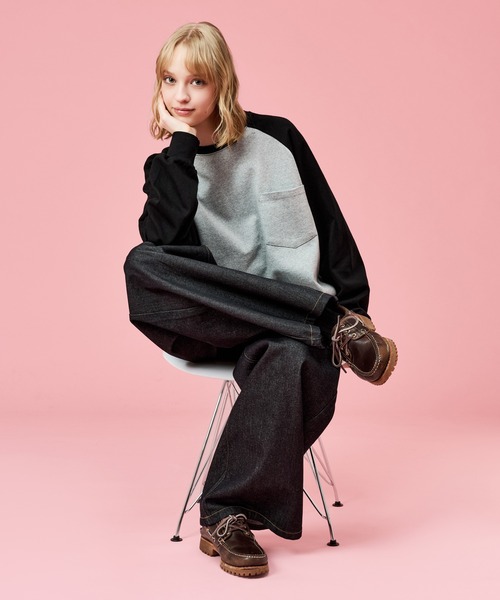 WETTEMPT(ウィテンプト)の「DRAWSTRING RAGLAN L/S TEE / ドローコードラグランロンT(Tシャツ/カットソー・メンズ・オフホワイト/グレー/アイボリー・SMALL/MEDIUM/LARGE)」の12枚目の写真