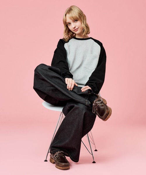 WETTEMPT(ウィテンプト)の「DRAWSTRING RAGLAN L/S TEE / ドローコードラグランロンT(Tシャツ/カットソー・メンズ・オフホワイト/グレー/アイボリー・SMALL/MEDIUM/LARGE)」の13枚目の写真