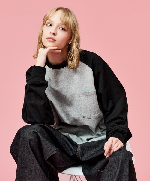 WETTEMPT(ウィテンプト)の「DRAWSTRING RAGLAN L/S TEE / ドローコードラグランロンT(Tシャツ/カットソー・メンズ・オフホワイト/グレー/アイボリー・SMALL/MEDIUM/LARGE)」の15枚目の写真