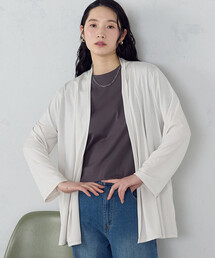COMME CA ISM（コムサイズム）の「【接触冷感･UVカット･防シワ】夏定番の着流しカーディガン（カーディガン/ボレロ）」