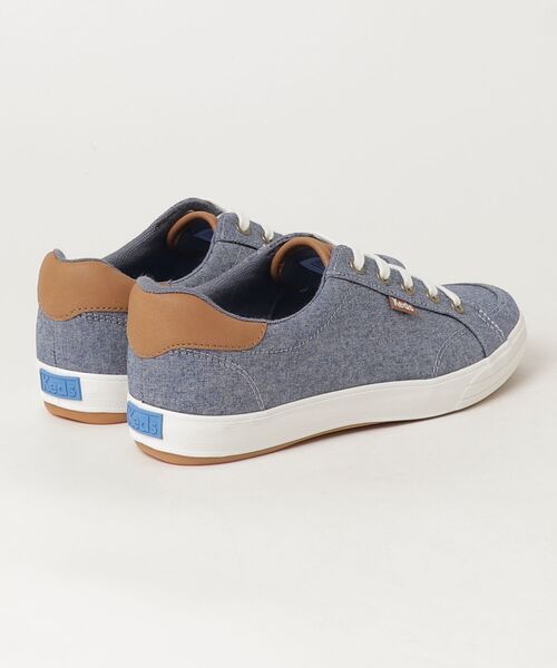 Keds(ケッズ)の「Keds ケッズ センター スリー シャンブレー ブルー(スニーカー・レディース・ブルー・25.0cm/24.5cm/24.0cm/23.5cm/23.0cm/22.5cm)」の8枚目の写真