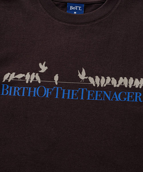 BOTT（ボット）の「BoTT / ボット The Flock Tee（Tシャツ/カットソー・メンズ・ブラウン/ライトグレー・X-LARGE/LARGE/MEDIUM）」の7枚目の写真