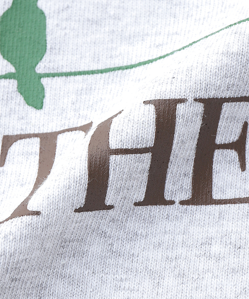 BOTT（ボット）の「BoTT / ボット The Flock Tee（Tシャツ/カットソー・メンズ・ブラウン/ライトグレー・X-LARGE/LARGE/MEDIUM）」の3枚目の写真