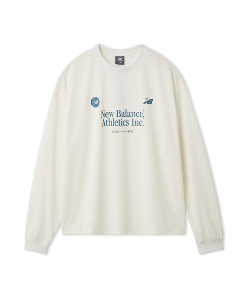 emmi（エミ）の「【New Balance for emmi】グラフィックロングＴシャツ（Tシャツ/カットソー・レディース・ホワイト・M）」の13枚目の写真