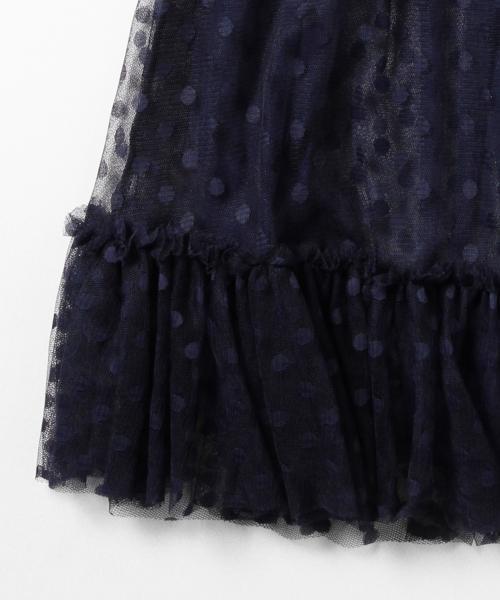 Ray BEAMS（レイビームス）の「◇【ラブリ着用】Ray BEAMS / DOT チュール シアー スカート（スカート・レディース・シルバー/ネイビー・ONE SIZE）」の16枚目の写真