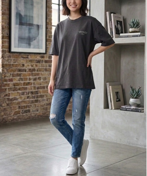 ALWAYS GOOD TIME（オルウェイズグッドタイム）の「【GOONIES/グーニーズ】ＵＳＤヴィンテージ加工プリント半袖Ｔシャツ/Movie Tee（Tシャツ/カットソー・メンズ・ブラック系その他/スミクロ/アイボリー/ホワイト系その他・L/M/LL）」の14枚目の写真