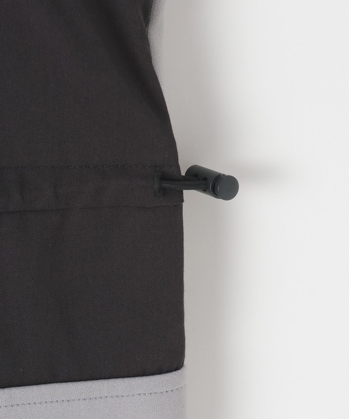 LEPSIM（レプシィム）の「異素材ジャンパースカート　653957（ジャンパースカート・レディース・グレー/カーキ/ブラック・FREE）」の9枚目の写真