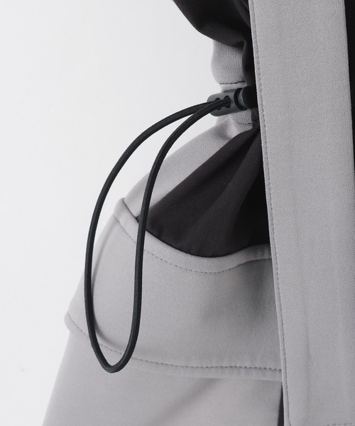 LEPSIM（レプシィム）の「異素材ジャンパースカート　653957（ジャンパースカート・レディース・グレー/カーキ/ブラック・FREE）」の11枚目の写真