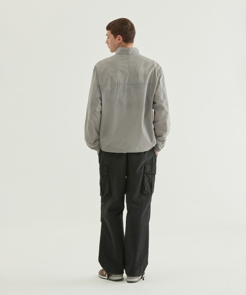 COVERNAT（カバーナット）の「PERTEX TRACK JACKET（ブルゾン・メンズ・グレー・XX-LARGE/X-LARGE/LARGE/MEDIUM/SMALL）」の4枚目の写真
