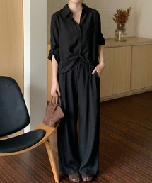 aimoha（アイモハ）の「リラックスシャツ×ワイドパンツ セットアップ（セットアップ）」