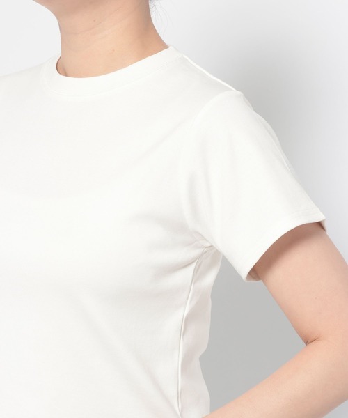 LOWRYS FARM(ローリーズファーム)の「フライスチビTEE 637055(Tシャツ/カットソー・レディース・ホワイト/ホワイト系その他/ブラック/グレー系その他/ブラウン系その他・FREE)」の10枚目の写真