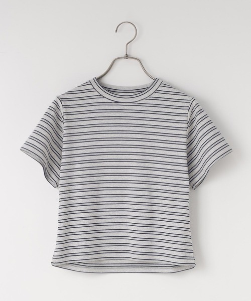 LOWRYS FARM(ローリーズファーム)の「フライスチビTEE 637055(Tシャツ/カットソー・レディース・ホワイト/ホワイト系その他/ブラック/グレー系その他/ブラウン系その他・FREE)」の21枚目の写真
