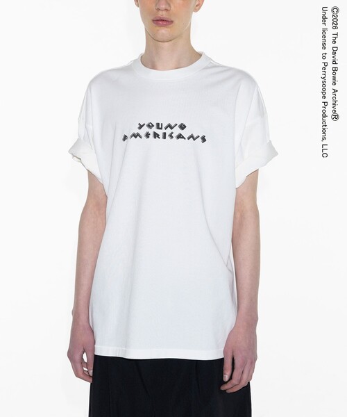 MONKEY TIME（モンキータイム）の「＜DAVID BOWIE × monkey time＞プリント Tシャツ（Tシャツ/カットソー・メンズ・ホワイト/ブラック/ライム・L/M/S/XL）」の4枚目の写真