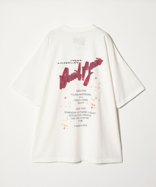 MONKEY TIME（モンキータイム）の「＜DAVID BOWIE × monkey time＞プリント Tシャツ（Tシャツ/カットソー・メンズ・ホワイト/ブラック/ライム・L/M/S/XL）」の7枚目の写真