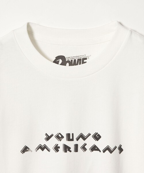 MONKEY TIME（モンキータイム）の「＜DAVID BOWIE × monkey time＞プリント Tシャツ（Tシャツ/カットソー・メンズ・ホワイト/ブラック/ライム・L/M/S/XL）」の8枚目の写真