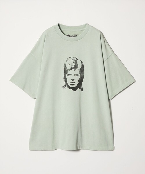MONKEY TIME（モンキータイム）の「＜DAVID BOWIE × monkey time＞プリント Tシャツ（Tシャツ/カットソー・メンズ・ホワイト/ブラック/ライム・L/M/S/XL）」の19枚目の写真