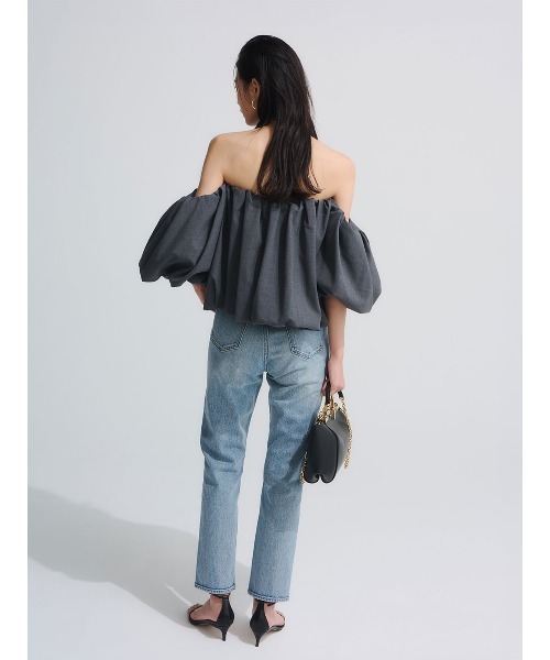 anuans（アニュアンス）の「【0サイズあり】Slim straight denim（デニムパンツ・レディース・ブラック/ライトブルー/ベージュ/インディゴブルー・X-SMALL/SMALL/MEDIUM）」の16枚目の写真