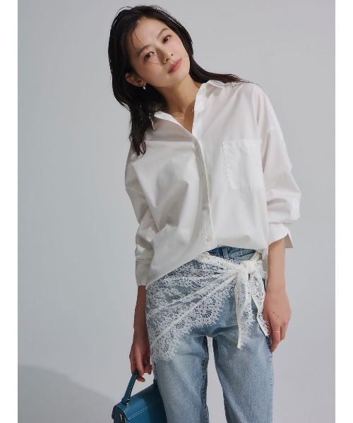 anuans（アニュアンス）の「【0サイズあり】Slim straight denim（デニムパンツ・レディース・ブラック/ライトブルー/ベージュ/インディゴブルー・X-SMALL/SMALL/MEDIUM）」の9枚目の写真