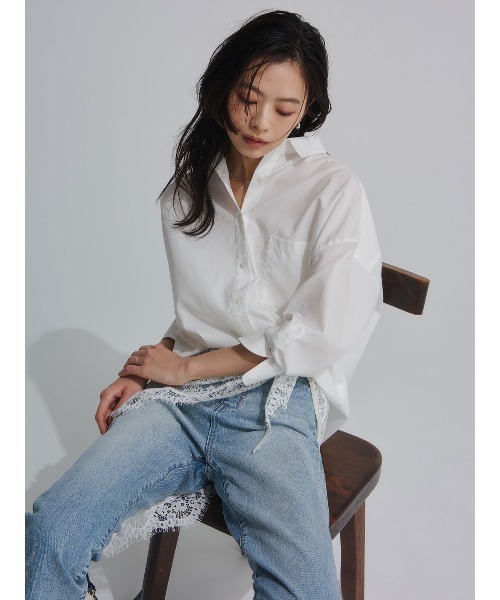 anuans（アニュアンス）の「【0サイズあり】Slim straight denim（デニムパンツ・レディース・ブラック/ライトブルー/ベージュ/インディゴブルー・X-SMALL/SMALL/MEDIUM）」の11枚目の写真