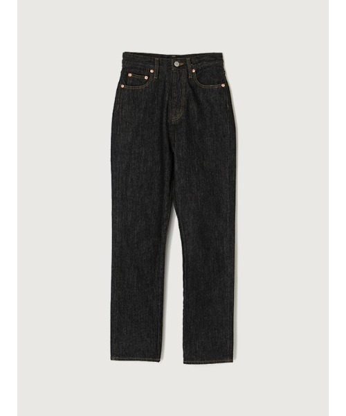 anuans(アニュアンス)の「【0サイズあり】Slim straight denim(デニムパンツ・レディース・ブラック/ライトブルー/ベージュ/インディゴブルー・X-SMALL/SMALL/MEDIUM)」の5枚目の写真