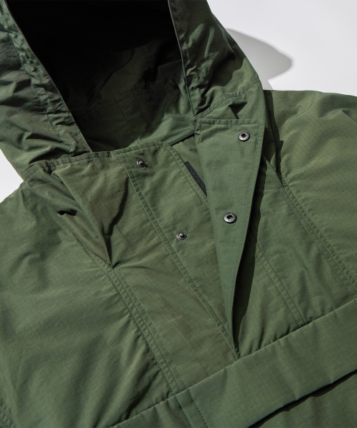 KALAPATTHAR(カラパタール)の「Nylon RIB Pullover Jacket - KHAKI(ナイロンジャケット・メンズ・その他・MEDIUM/LARGE)」の3枚目の写真