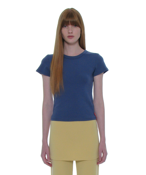 PARTIMENTO WOMEN（パルティメントウィメン）の「PWC ベイビーTシャツ_10カラー（Tシャツ/カットソー・レディース・レッド/ピンク/グリーン系その他/イエロー系その他・LARGE/SMALL）」の17枚目の写真
