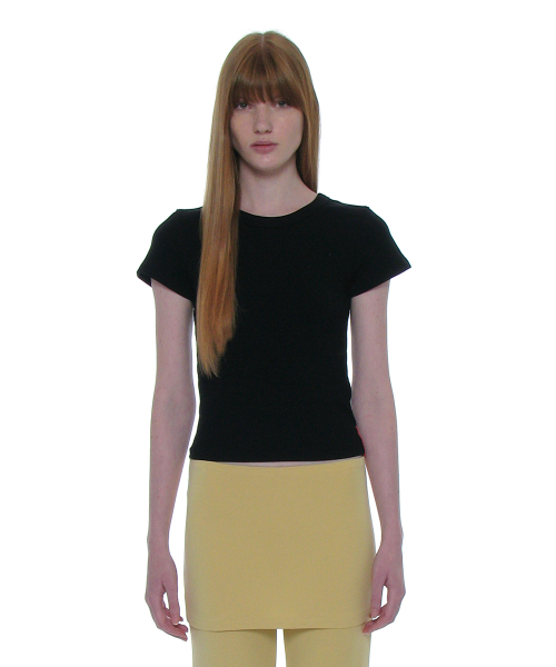 PARTIMENTO WOMEN（パルティメントウィメン）の「PWC ベイビーTシャツ_10カラー（Tシャツ/カットソー・レディース・レッド/ピンク/グリーン系その他/イエロー系その他・LARGE/SMALL）」の16枚目の写真