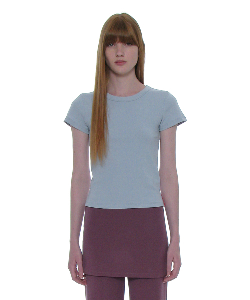 PARTIMENTO WOMEN（パルティメントウィメン）の「PWC ベイビーTシャツ_10カラー（Tシャツ/カットソー・レディース・レッド/ピンク/グリーン系その他/イエロー系その他・LARGE/SMALL）」の10枚目の写真