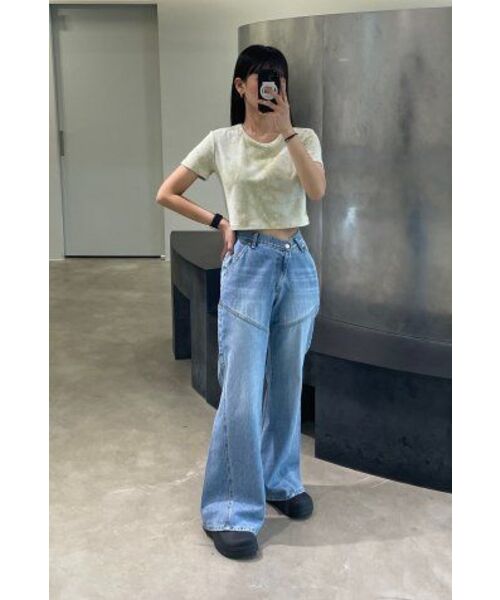 DIAGONAL(ダイアゴナル)の「DIAGONAL BOOTS CUT DENIM PANTS (light blue)(デニムパンツ・レディース・その他・SMALL/MEDIUM)」の20枚目の写真