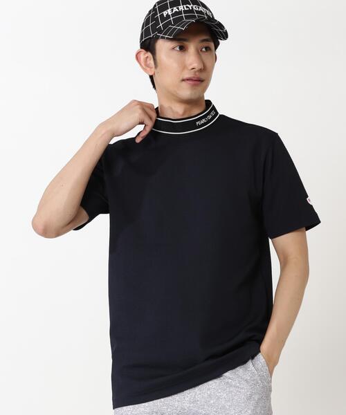PEARLY GATES(パーリーゲイツ)の「【PEARLY GATES】ELACTION格子ジャガード(Tシャツ/カットソー・メンズ・ネイビー/ホワイト/グリーン系その他・MEDIUM/LARGE/X-LARGE)」の3枚目の写真